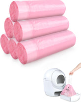ANWA 120-count cat litter liners bulk pack for LR Series; easy cleanup and waste containment.