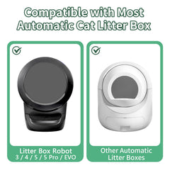 ANWA 25.2 by 15.4-inch liner fits most automatic litter boxes with reliable coverage