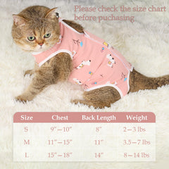 ANWA cat recovery suit back velcro enables quick, secure adjustments.