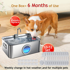 AnyEnjoy filter for FIYOVA 12L/16L helps maintain hydration with clear water.