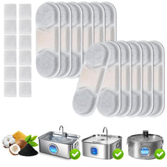 AnyEnjoy dog water filter for Zuqqony 12L fountain delivers clean, fresh-tasting water for dogs.