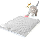Aocoray 14-pack scat mat shows large area coverage to deter cats from furniture