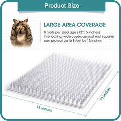 Aocoray mat features durable PVC construction for long lasting outdoor use.