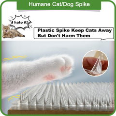 Aocoray spike mat with 1 inch spikes for humane deterrence