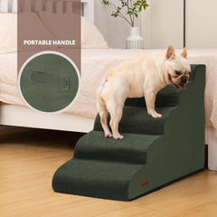 Aodisman curved dog ramp eases entry for small pets