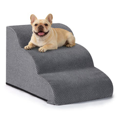 Aodisman dog ramp with corduroy surface for secure grip during climbs.