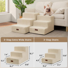 Aodisman anti-slip bottom keeps steps stable on hardwood floors.