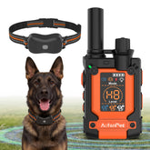 AOFANPET remote training collar front view with clear controls for precise training.