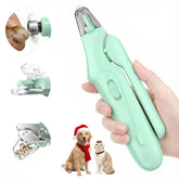 Aoioploa 2-in-1 nail trimmer with catcher for mess-free grooming on pets
