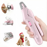 Aoioploa 2-in-1 nail clippers for dogs and cats with efficient trimming.