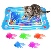 Aoioploa Cat Water Mat with foldable water bed offers easy storage and year-round comfort.