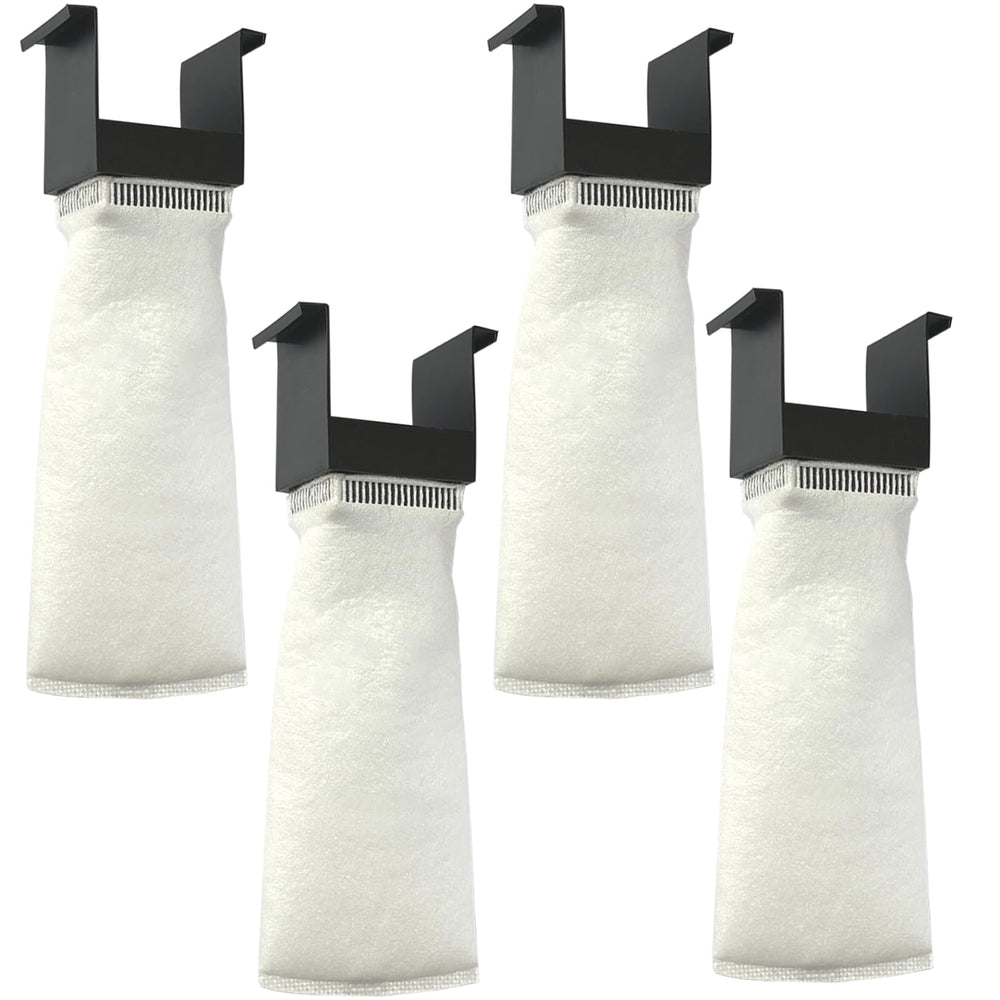 Aolleteau 4-pack 200 micron filter socks ready for Nuvo Fusion use.