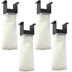 Aolleteau 4-pack 200 micron filter socks ready for Nuvo Fusion use.