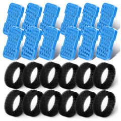 AONBOY cat fountain filters pack provides twelve carbon filters for odor control.