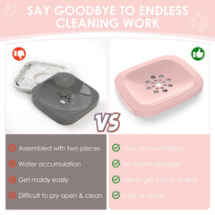 AONKEY 3L dog water bowl dishwasher-safe for quick, hassle-free cleaning.