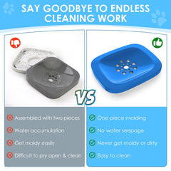 AONKEY floating disk slows drinking and reduces splashes.