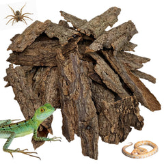 Apatal reptile cork bark bulk 2lb ready as natural terrarium bedding
