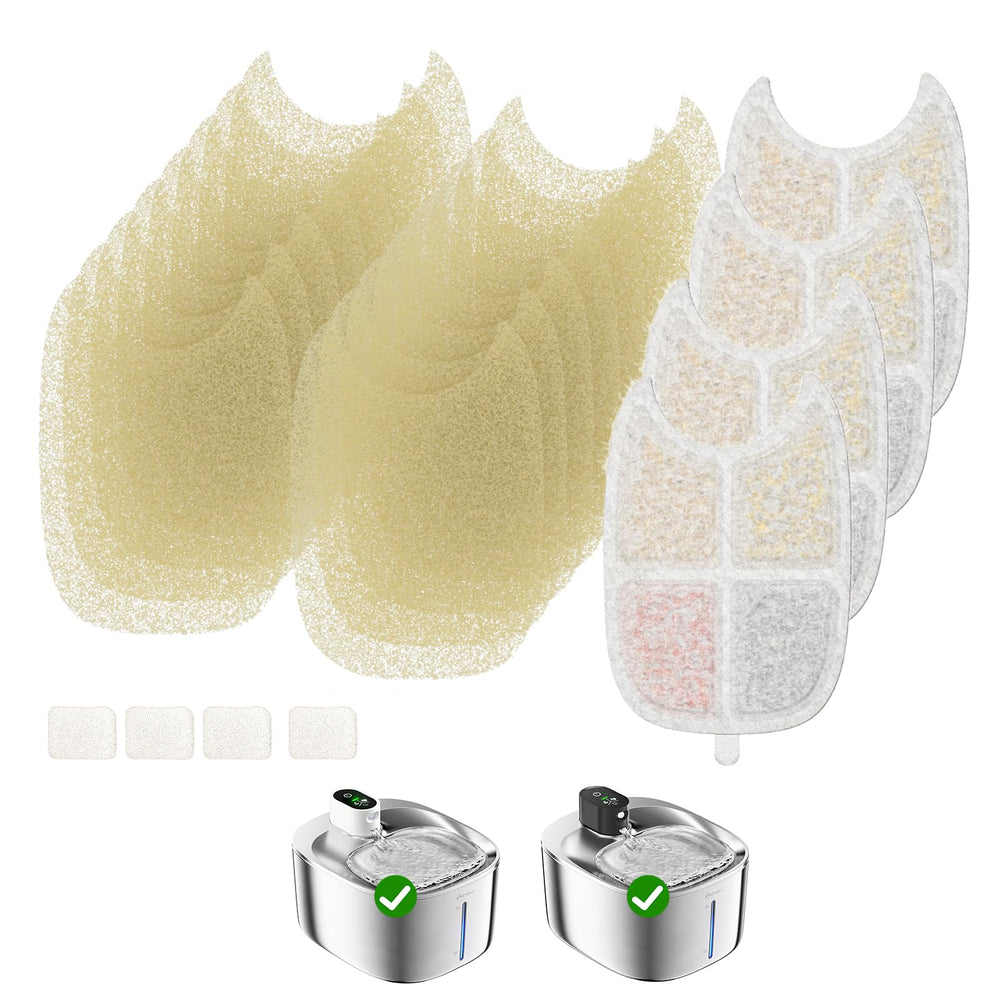 APD APETDOLA cat fountain filter for fresher water and hydration