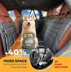 APetsPlanet mesh window enhances airflow and lets dogs see you during rides.