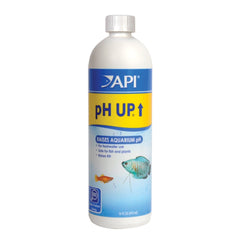 API pH UP bottle pour raises freshwater pH safely for aquarium fish