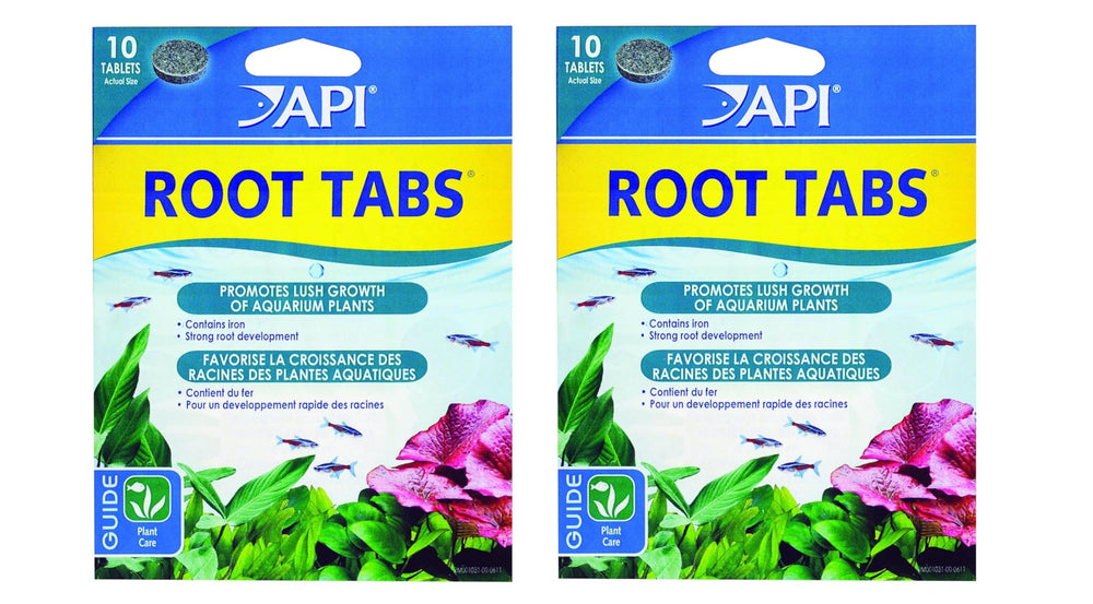 API Root Tabs box front, promoting strong root development for lush freshwater aquarium plants.