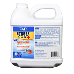 API Stress Coat bottle front view for safe aquarium water conditioning