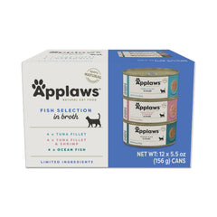 Applaws wet cat food in broth close-up highlighting a hydrating texture for appetites.