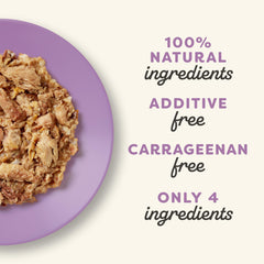 Applaws cat food in savory gravy texture supports palatability and hydration.