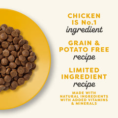 Applaws Dry Cat Food showing high-quality protein as the first ingredient.