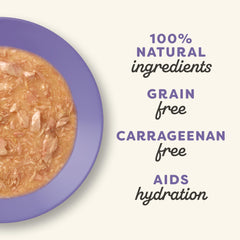 Applaws natural ingredients label highlighting limited ingredients for health-conscious cats.