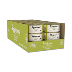 Applaws tuna fillet with seaweed in broth offers a protein rich option for cats