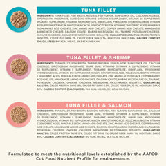 Applaws Vitality wet cat food cans pack highlights variety and convenient feeding.