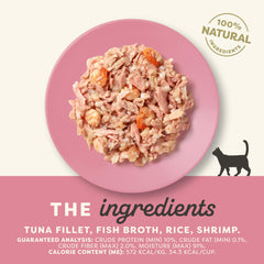 Applaws wet cat food showing broth texture for hydration and flavor.