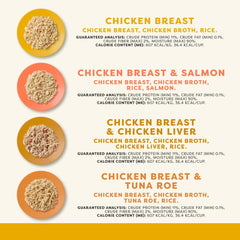 Applaws wet cat food cups ingredients closeup highlighting natural ingredients