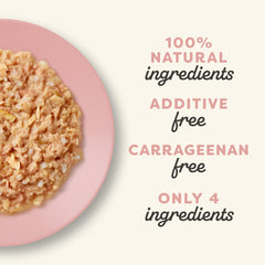 Applaws wet kitten food with limited natural ingredients on display.