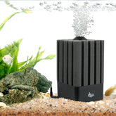 AQQA Aquarium Sponge Filter packaging highlights compact setup for versatile tanks.