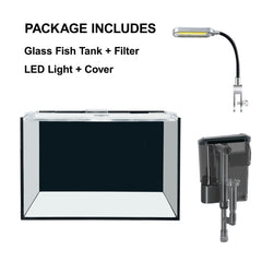AQUA DAREN starter kit with filter pump ready for quick setup.