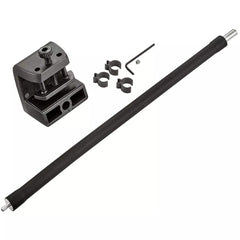 AIQI Prime Flex Arm 12in demonstrates rimmed tank compatibility and secure mounting.