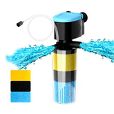 AquaMiracle 130GPH internal filter front view showing compact water circulation.