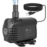 AquaMiracle submersible pump 1160GPH for ponds and fountains, dependable lift.