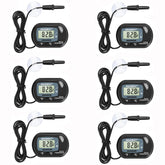 AQUANEAT aquarium thermometer with the large LCD display for easy temperature checks