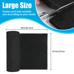 Aquaneat cut-to-fit filter pad for DIY filtration setups.