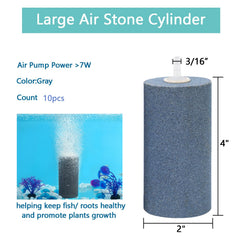 AQUANEAT hydroponics diffuser offers gentle bubbles to boost nutrient uptake.