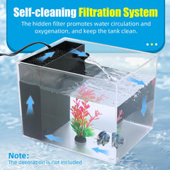 AQUANEAT LED hood with 3 colors showcases vibrant tank lighting.