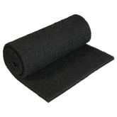 Aquaneat packaged activated carbon filter pad ready for filtration.