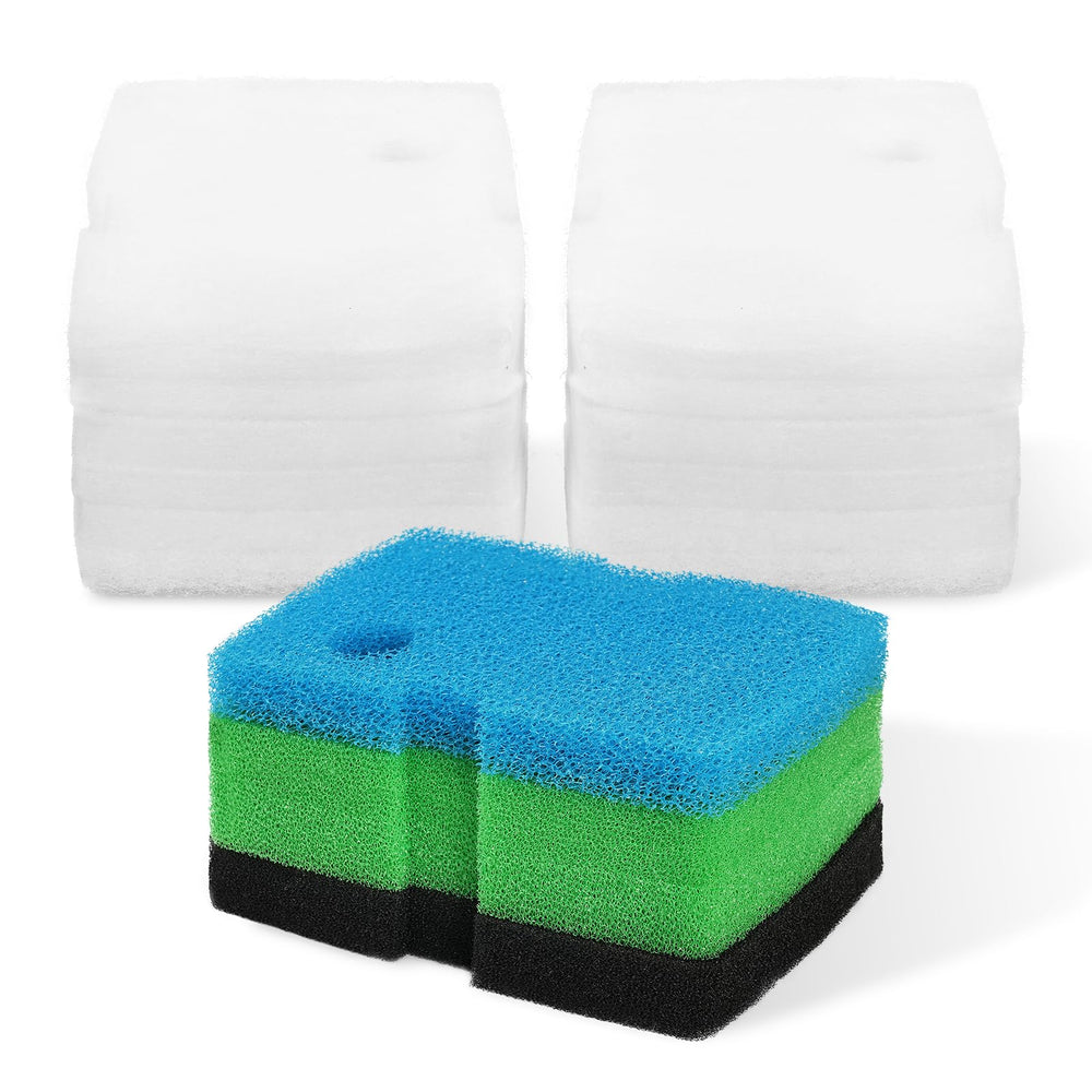 AQUANEAT replacement pads for Cascade 1200/1500, maintaining flow and trapping debris