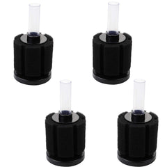 AQUANEAT sponge filter 4-pack for fry and nano tanks promotes gentle biological filtration.