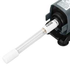 AQUANEAT submersible pump setup provides steady water flow.