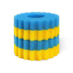 AQUANEAT yellow fine sponge 9in for pond filter debris capture and flow.