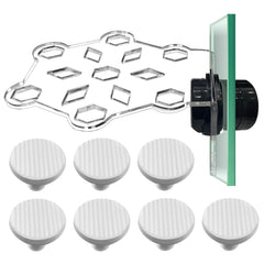 Aquarium Choice coral plug holder magnetic frag rack keeps frags neatly organized for easy viewing.